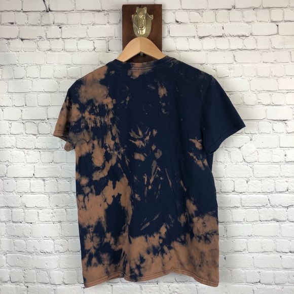 “how lucky we are to be alive” bleached T-shirt - Picture 3 of 4